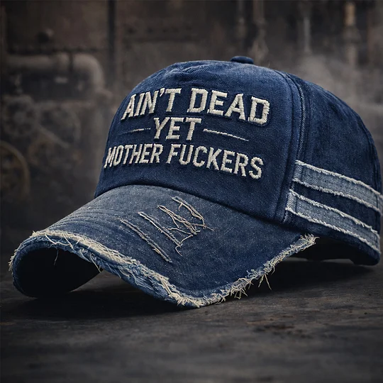 Cilifer®🎉Last Day 49% OFF -Ain't Dead Yet Vintage Trucker Cap