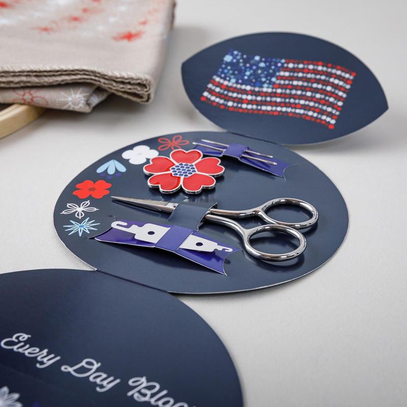 Cilifer®🔥Last Day 49% OFF - 🎨🧵Red. White & Bloom Embroidery Kit✨