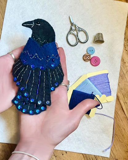 Cilifer®🖤 Raven's Keepsake – Guardian of Stitches 🪡✨