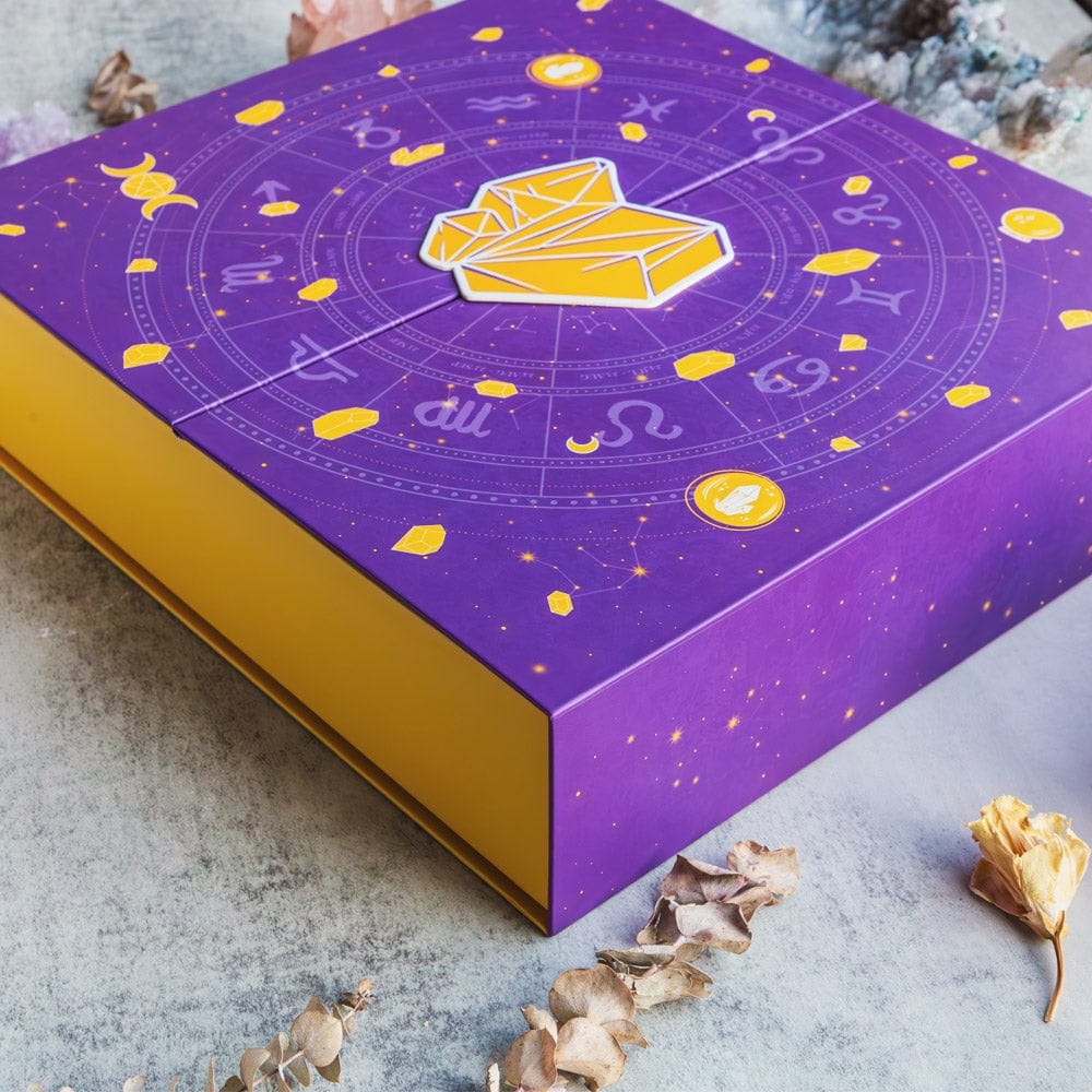 CZTICLE®🔥2025 New Release🎃Reiki Crystal Halloween Countdown Gift Box🔮The Magic of Healing and Energy Transfer!