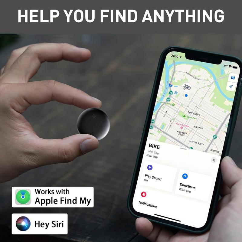 GPS Tracker for Car,Mini Trackers Device withWeatherproof Magnetic Case- No Monthly Fee -Best Hidden GPS Tracker - Cilifer® Global CoverageLocator, Anti-lost Device,Works with Apple FindMe (iOS only),Removable Battery,For Apple&Android🕵🏻‍♀️🔎M11