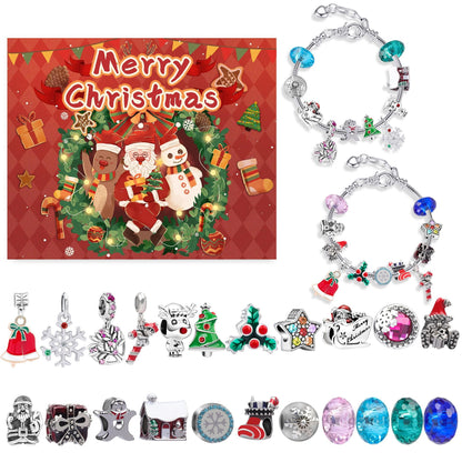 Cilifer® 🔥The Best Gift For Children🎀DIY Christmas Advent Calendar Bracelets Set M1
