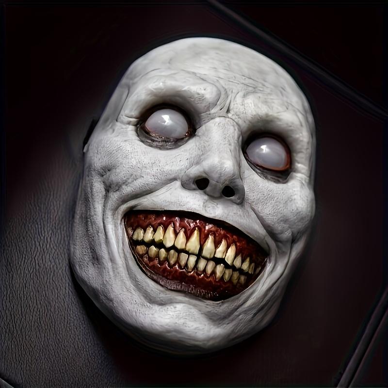 🏆Flash Sale⚡🎭 Scary Zombie Mask Set – The Ultimate Halloween Clown & Demon Costume Accessory🎃M1
