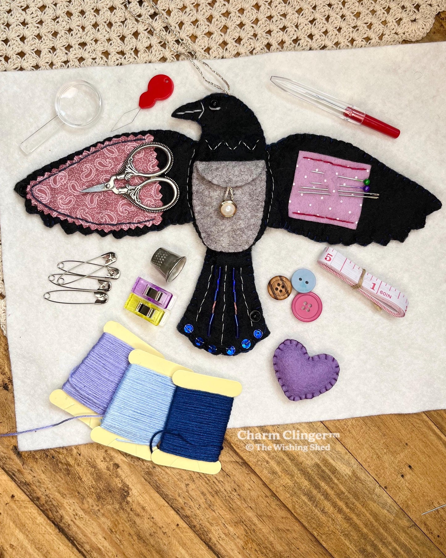 Cilifer®🖤 Raven's Keepsake – Guardian of Stitches 🪡✨