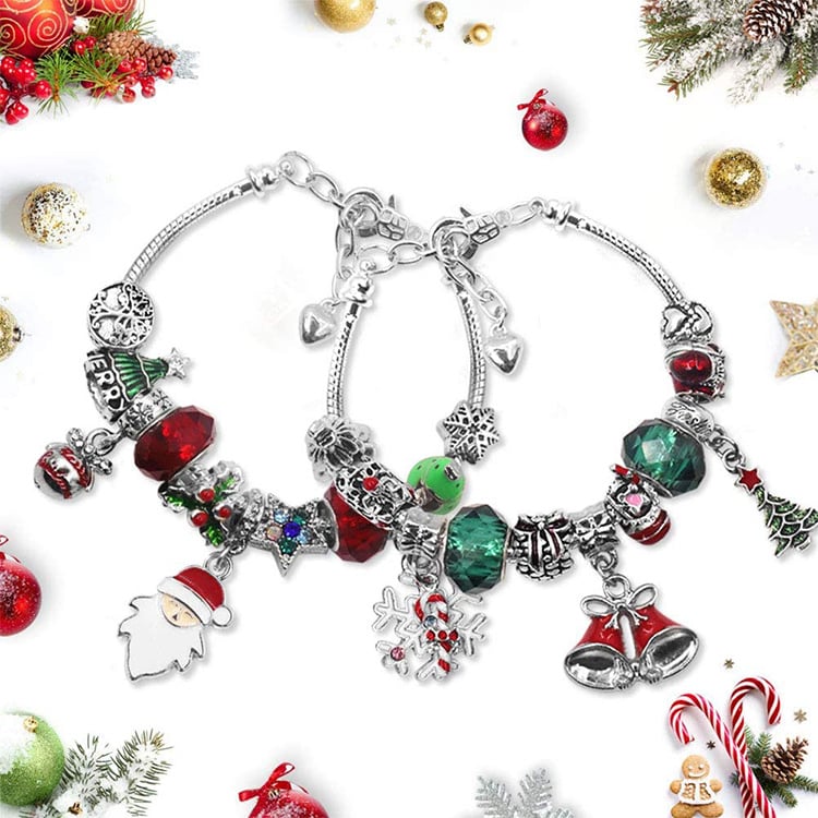 Cilifer® 🔥The Best Gift For Children🎀DIY Christmas Advent Calendar Bracelets Set M1
