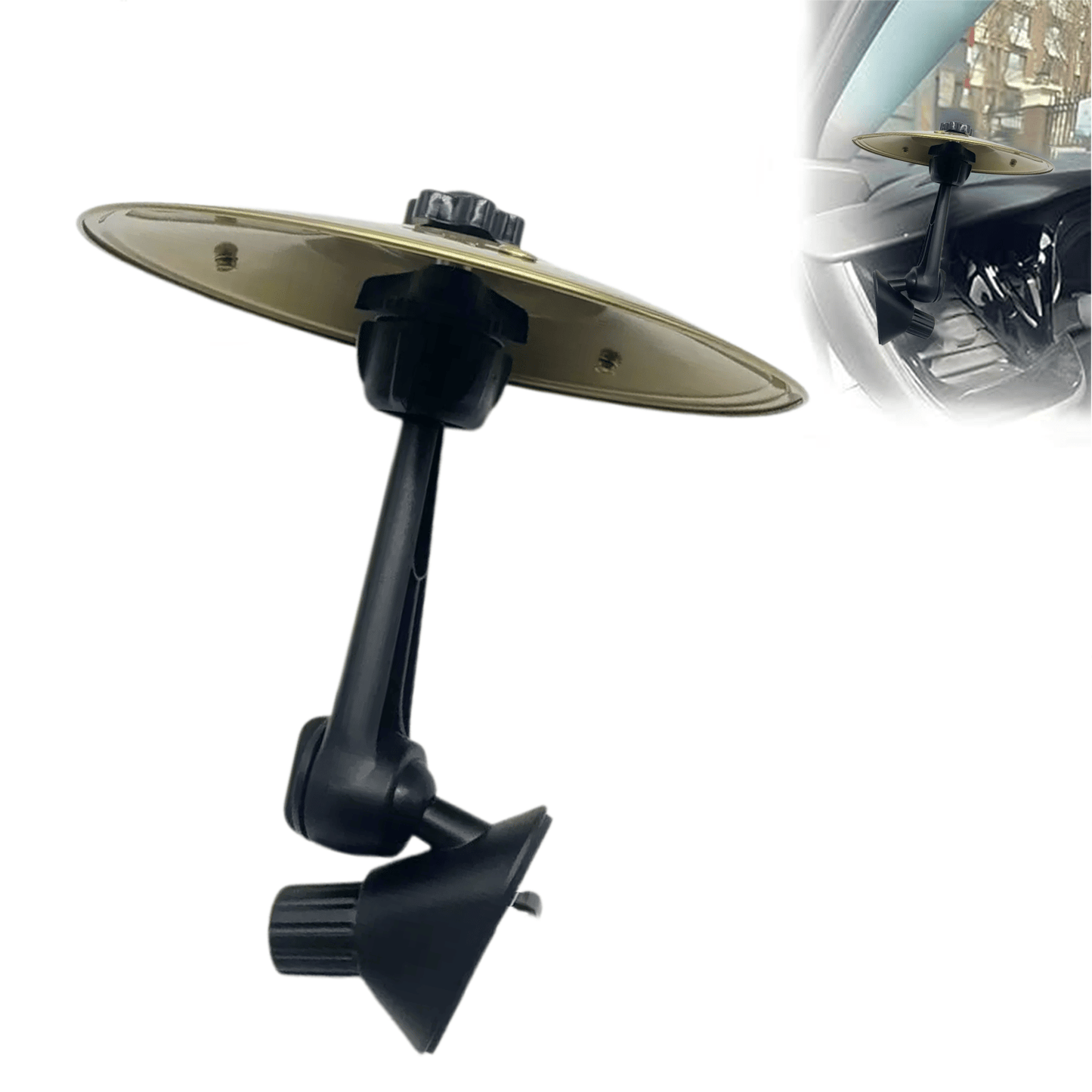 🎶 Make Your Driving More Fun  - Car Crash Cymbal Easy Installation And Rugged For Car Vent Outlet Make Your Driving More Fun Universal Automotive Interior Accessories Car Crash Cymbal Air Vent 🚗M4