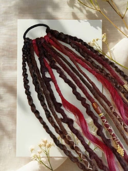 Cilifer® 🎉 - 👩🏼‍🦱Elastic Dread Ponytail Salty Soul