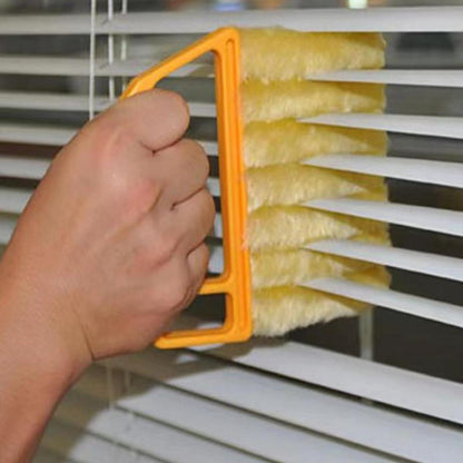 🏆Flash Sale⚡All-Purpose Washable Cleaning Brush – Blinds. AC Vents & Window Tracks-French fries shape M4