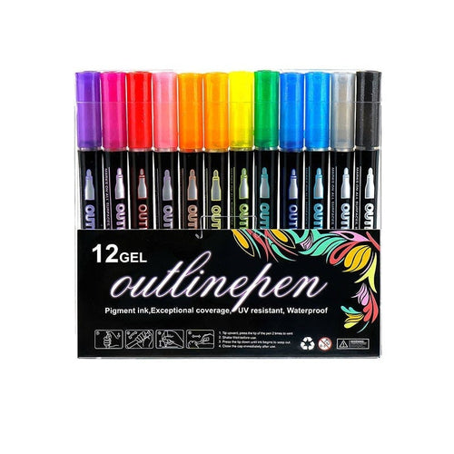 Cilifer® Dreamy Sparkle Dual-Line Contour Pen