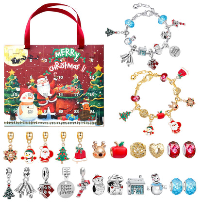 Cilifer® 🔥The Best Gift For Children🎀DIY Christmas Advent Calendar Bracelets Set M1
