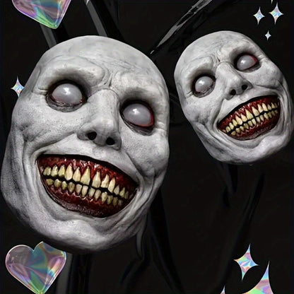 🏆Flash Sale⚡🎭 Scary Zombie Mask Set – The Ultimate Halloween Clown & Demon Costume Accessory🎃M1