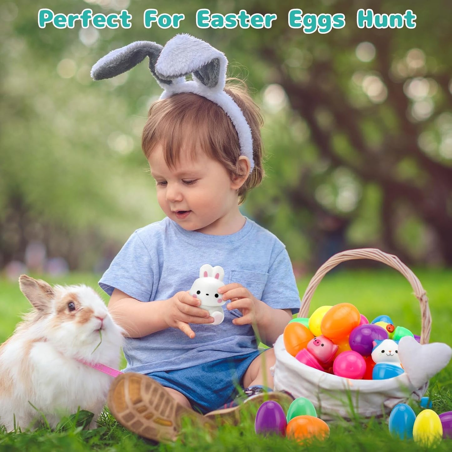Cilifer® 24 PCS Easter Eggs Prefilled Slow Rising Squishy Toys