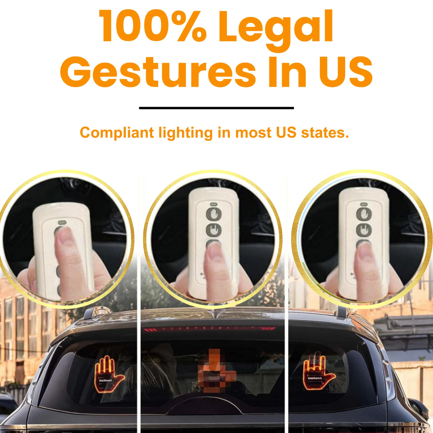 Cilifer® - Led Hand Sign🚗M2