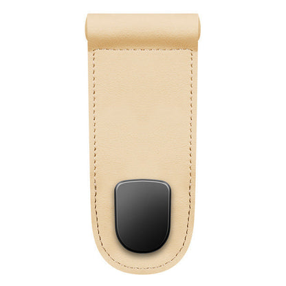 Premium Leather Glove Box Hook with Leather Hooks