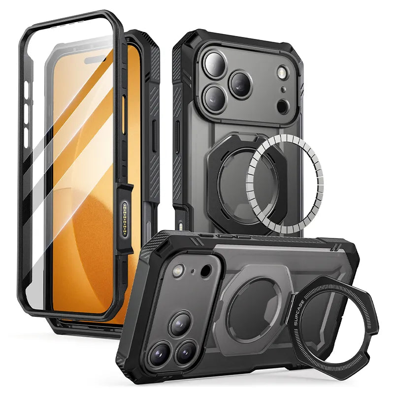📱🪬UB GRIP PRO Series iPhone 17 Pro Max MagSafe Phone Case with HD Tempered Glass - 📱🪬M4