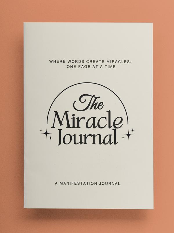 🔥Last Day 50%🪄✨The Miracle Joumnal: Your Guided Manifestation &Gratitude Journal🌈LUCKYSONG®M1