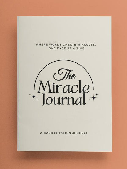 🔥Last Day 50%🪄✨The Miracle Joumnal: Your Guided Manifestation &Gratitude Journal🌈LUCKYSONG®M1