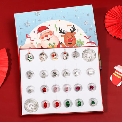 Cilifer® 🔥The Best Gift For Children🎀DIY Christmas Advent Calendar Bracelets Set M1