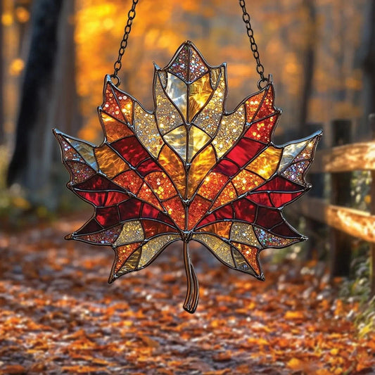 CZTICLE®🔥2025 Autumn Maple Leaf Suncatcher