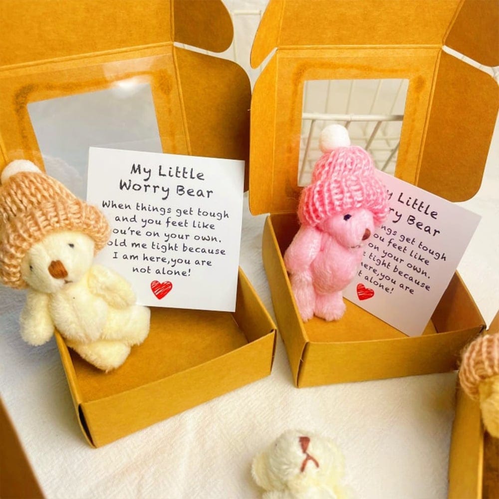 CZTICLE®🎁Handmade Mini Plush Teddy Bear in Box