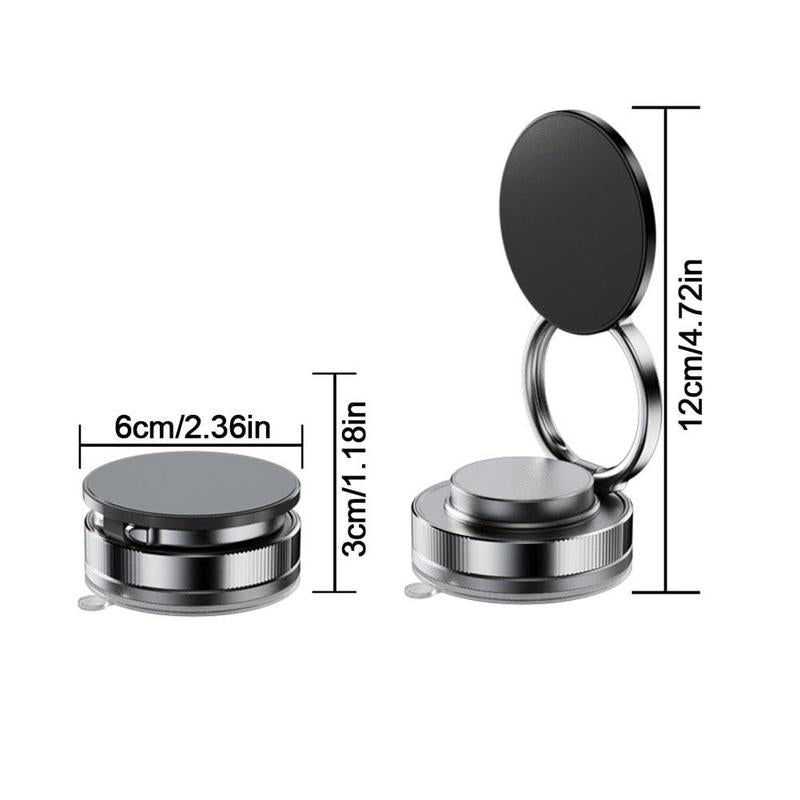 360°Adjustable Vacuum Magnetic Phone HolderSuction Cup Phone Mount for Magsafe,  Cilifer® PortableCell Phone Holder for Car,Makeup/Gym/Mirror, Fitfor All iphone iphone 11 and above 📲M3