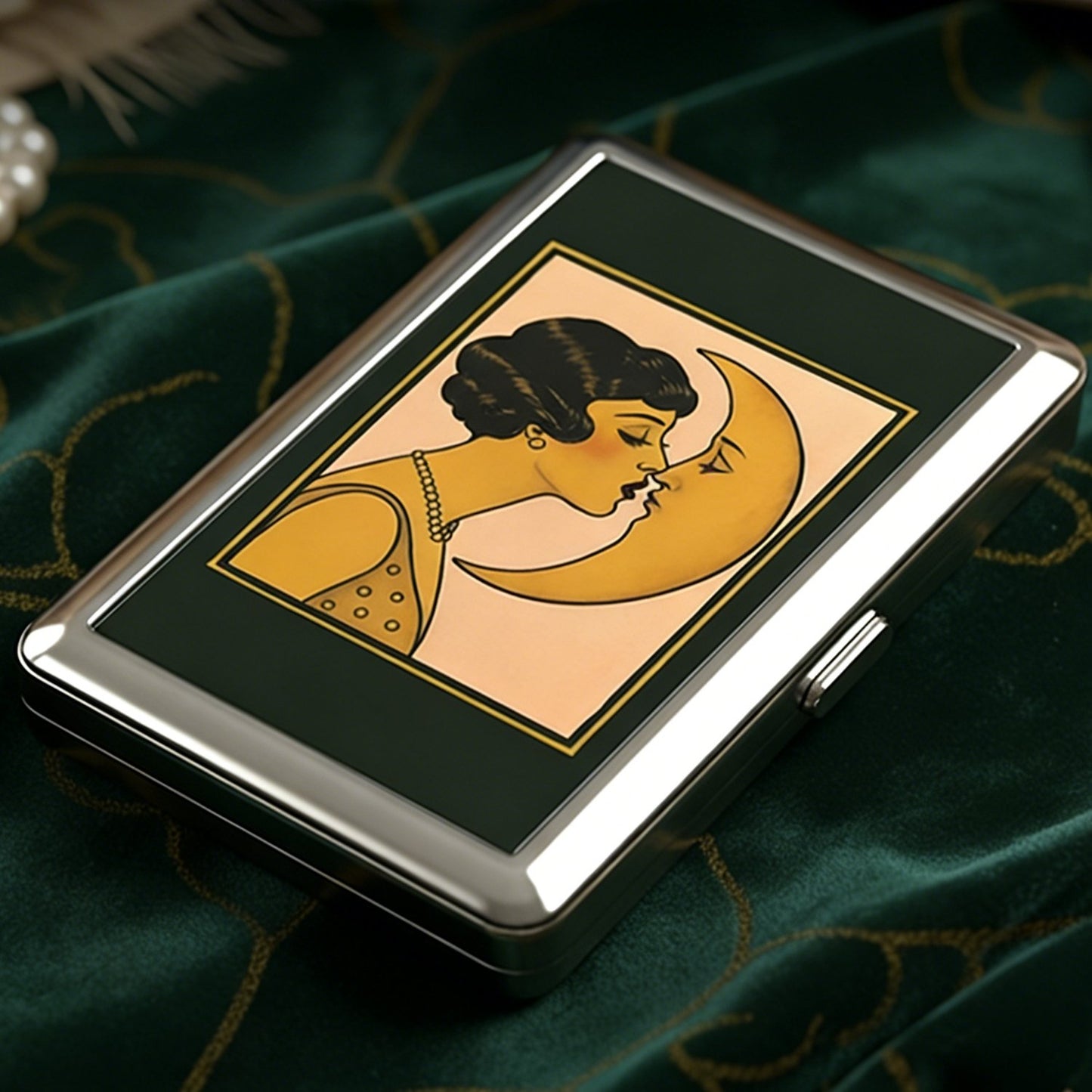 Cilifer® 🔥Last Day 48% OFF🔥Vintage Art Deco Versatile Card & Cash Case With RFID Protection