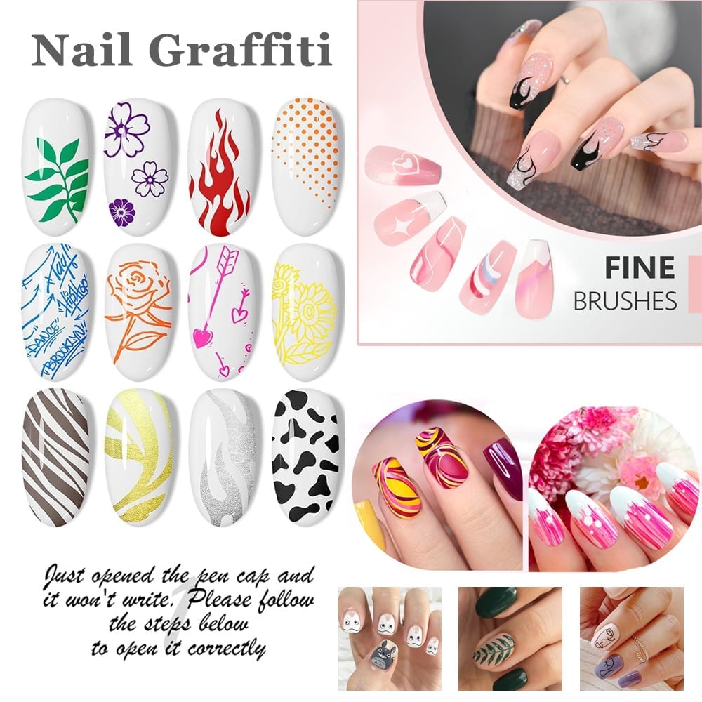 Cilifer®   🔥Last Day 49%OFF🎨12 Colors Nail Art Pens Set