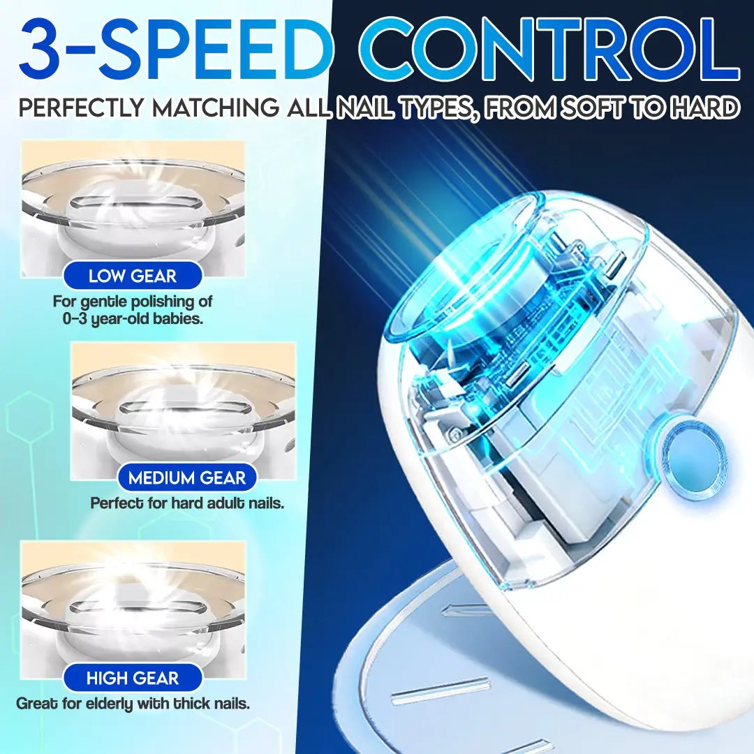 Cilifer®💅✨Universal Automatic Fingernail Grinder for Adults and Children👶