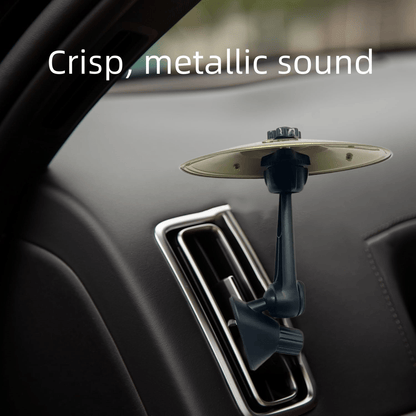 🎶 Make Your Driving More Fun  - Car Crash Cymbal Easy Installation And Rugged For Car Vent Outlet Make Your Driving More Fun Universal Automotive Interior Accessories Car Crash Cymbal Air Vent 🚗M4