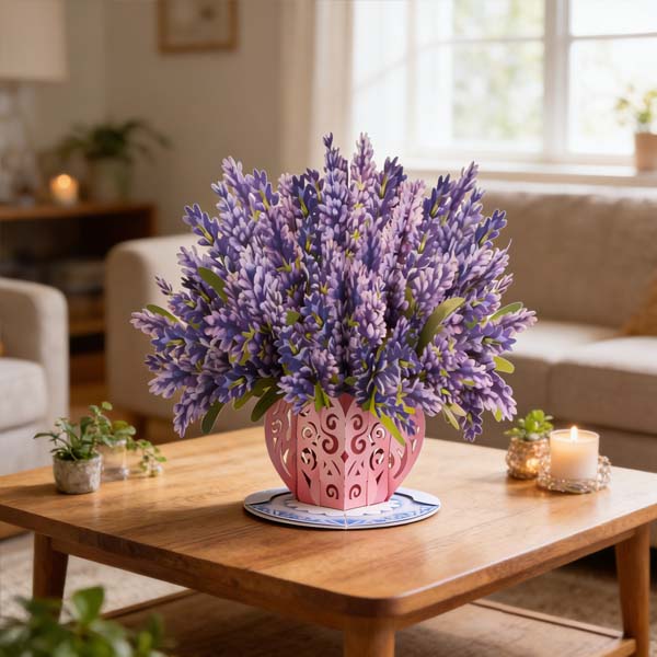Cilifer® 🏆35K+ SOLD! 🌼💌 Forever-Blooming 3D Flower Pop-Up Card– Personalized Love Message & Everlasting Bloom 🎁