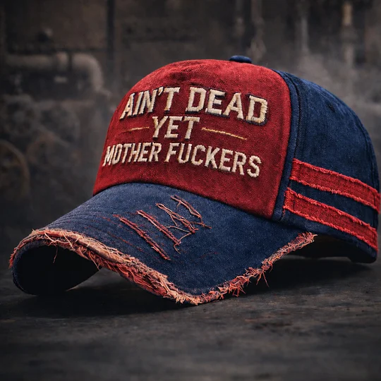 Cilifer®🎉Last Day 49% OFF -Ain't Dead Yet Vintage Trucker Cap