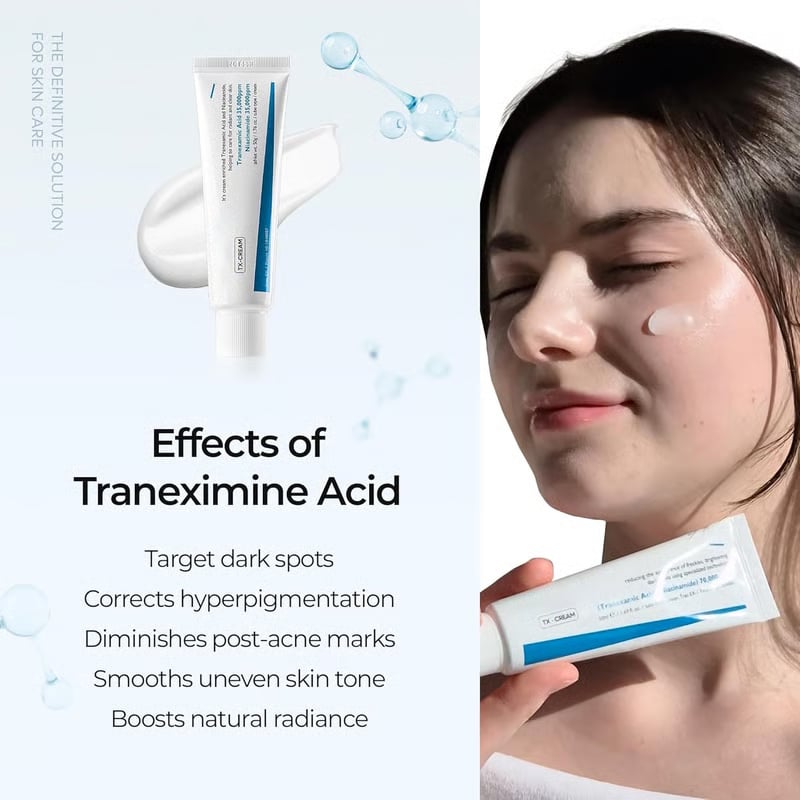 Luhaka®🧪TX Cream Nano-sized Tranexaminc Acid for Dark Spots & Hyperpigmentation