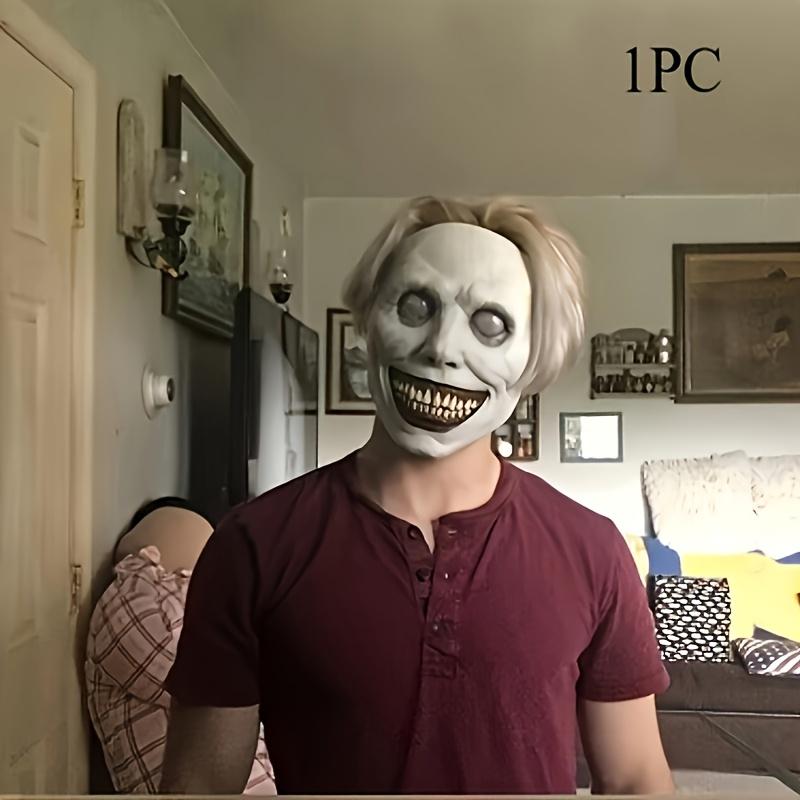 🏆Flash Sale⚡🎭 Scary Zombie Mask Set – The Ultimate Halloween Clown & Demon Costume Accessory🎃M1