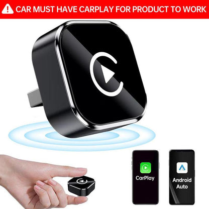 2025 Wireless carplay Adapter for iPhone/Android - Fast Connection,No Latency,Hands-Cilifer® Free Call wireless adapter Electronic Charger carplay dongle M2