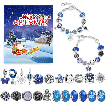 Cilifer® 🔥The Best Gift For Children🎀DIY Christmas Advent Calendar Bracelets Set M1