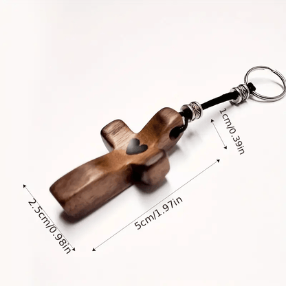 🔥Last Day 60% OFF ✝️Cilifer®100% Handmade Wooden Cross My Heart ✝️M2