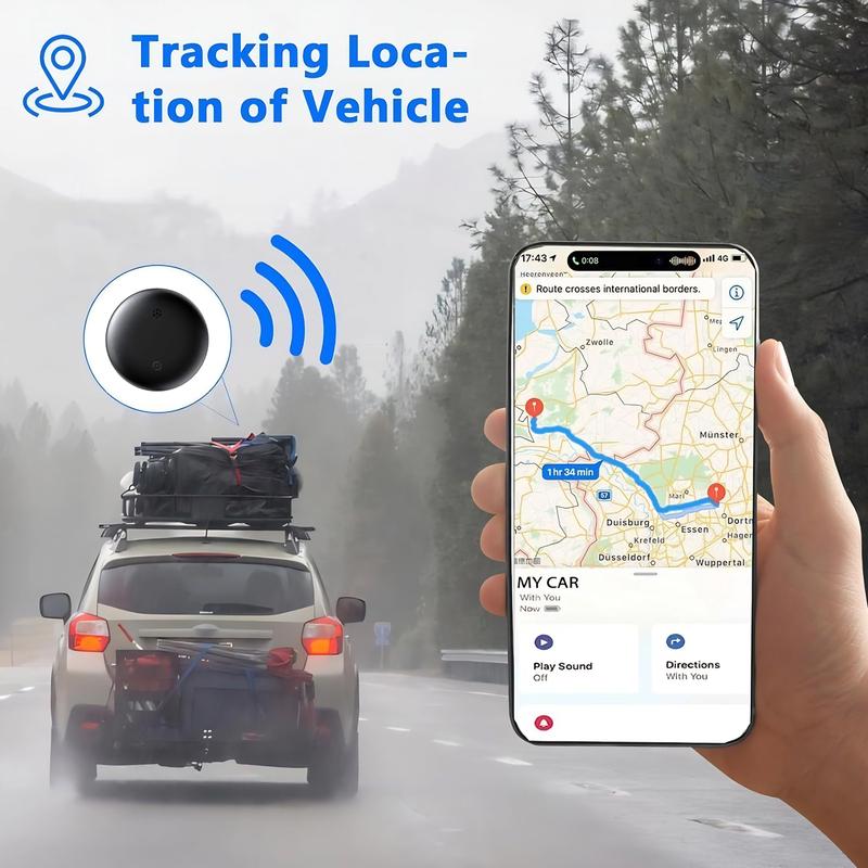 GPS Tracker for Car,Mini Trackers Device withWeatherproof Magnetic Case- No Monthly Fee -Best Hidden GPS Tracker - Cilifer® Global CoverageLocator, Anti-lost Device,Works with Apple FindMe (iOS only),Removable Battery,For Apple&Android🕵🏻‍♀️🔎M11