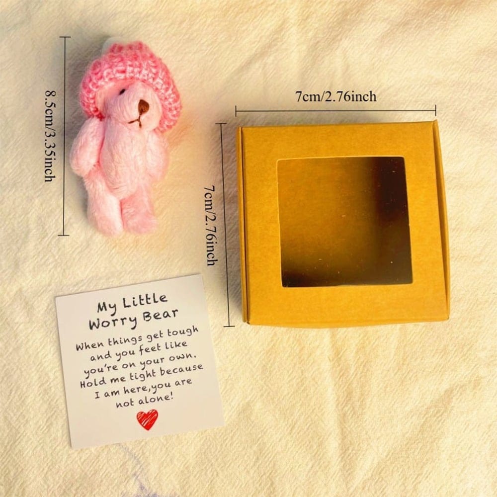 CZTICLE®🎁Handmade Mini Plush Teddy Bear in Box