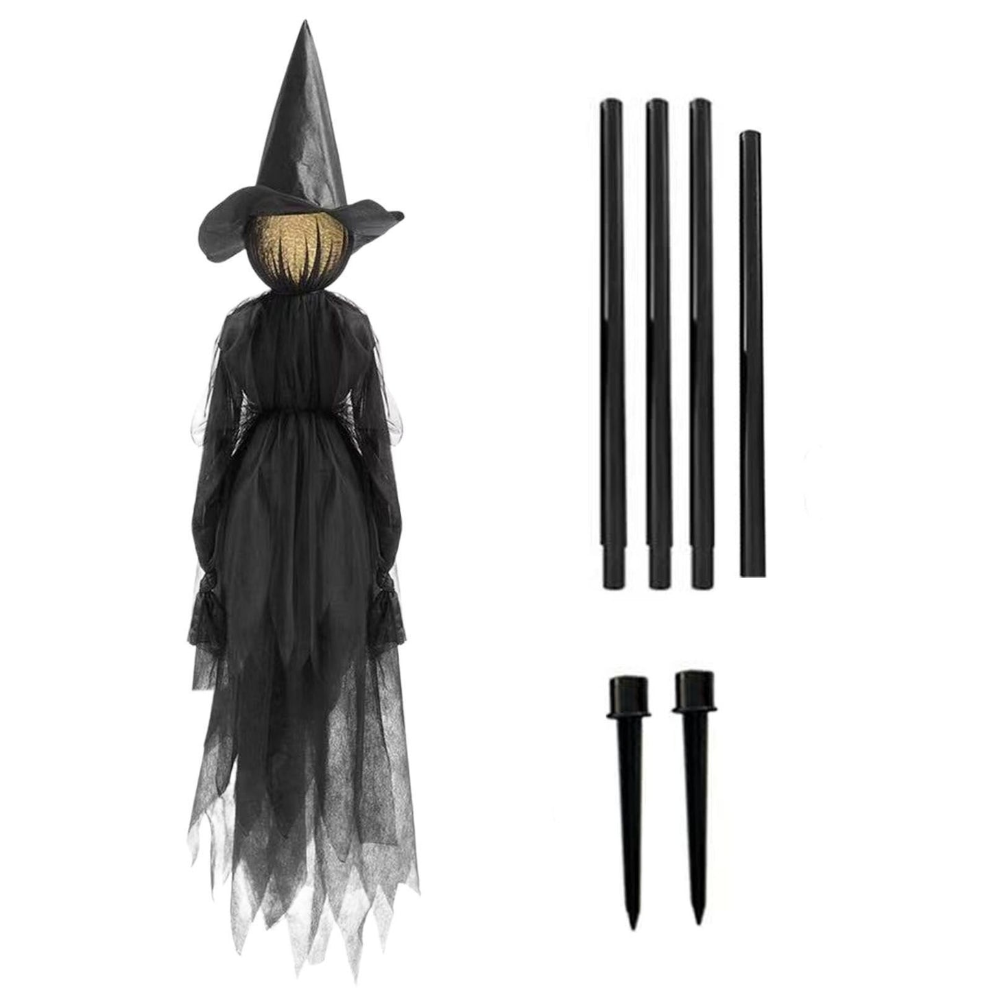 ⚡This Week's Special Price $29.99🎃2025 Halloween Sale 🧙‍♀️Lighted Halloween Witch Stakes🪄M15