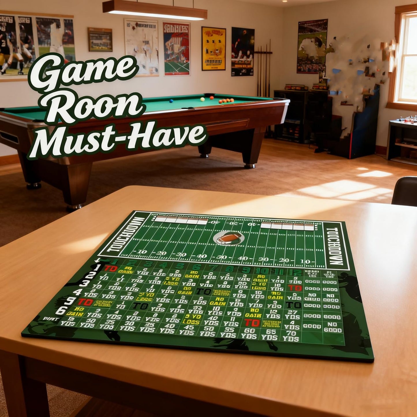 Cilifer®🏈 Football Game Board – Roll. Score & Win! 🎯