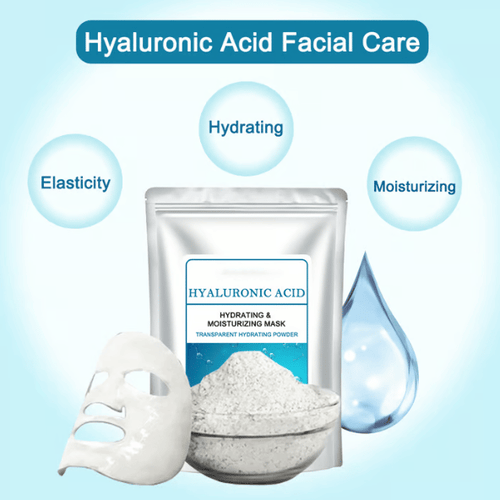Luhaka® Hyaluronic Acid Powder DIY Facial Serum. Skin Hydration Care Formula M1