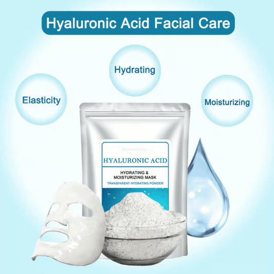 Luhaka® Hyaluronic Acid Powder DIY Facial Serum. Skin Hydration Care Formula M1