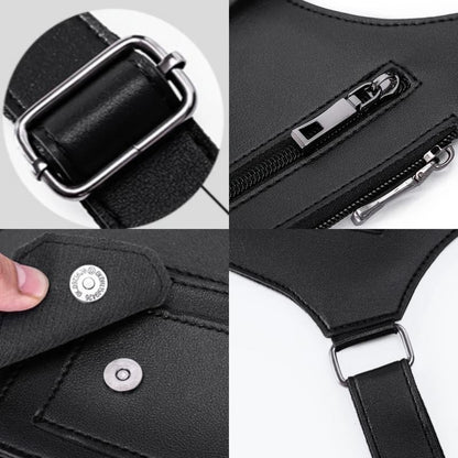 Cilifer®Premium Leather Adjustable Underarm Shoulder Bag for Men & Women