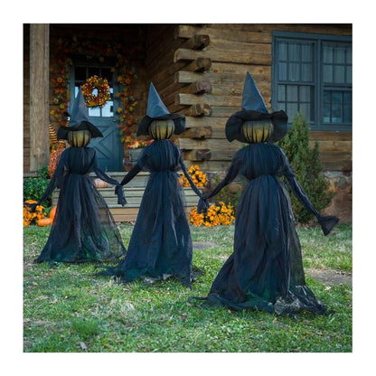 ⚡This Week's Special Price $29.99🎃2025 Halloween Sale 🧙‍♀️Lighted Halloween Witch Stakes🪄M15