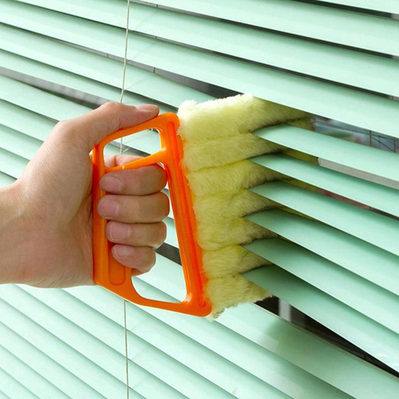 🏆Flash Sale⚡All-Purpose Washable Cleaning Brush – Blinds. AC Vents & Window Tracks-French fries shape M4