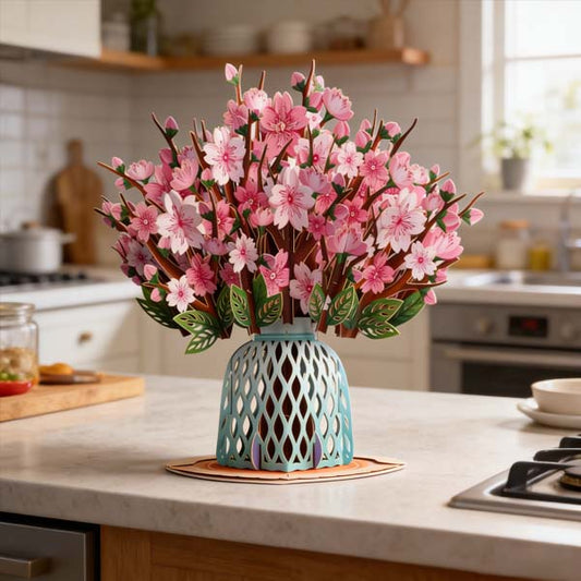Cilifer® 🏆35K+ SOLD! 🌼💌 Forever-Blooming 3D Flower Pop-Up Card– Personalized Love Message & Everlasting Bloom 🎁