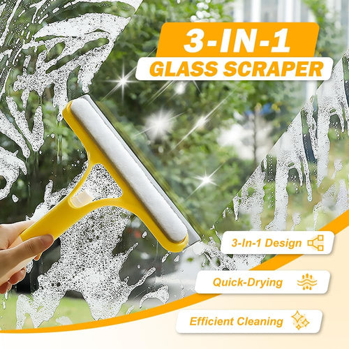 Cilifer® 🏆Flash Sale⚡ 50K+ SOLD! Almost Gone-💥🔥3 in 1 Window Cleaning Scraper M3