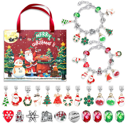 Cilifer® 🔥The Best Gift For Children🎀DIY Christmas Advent Calendar Bracelets Set M1