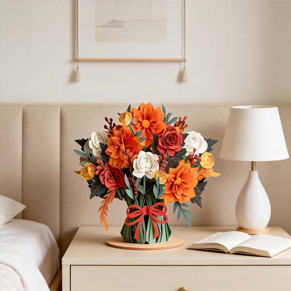 Cilifer® 🏆35K+ SOLD! 🌼💌 Forever-Blooming 3D Flower Pop-Up Card– Personalized Love Message & Everlasting Bloom 🎁