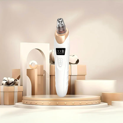 Rechargeable Pore Vacuum - 6-in-1 blackhead remover with smart display and extraction kit M1